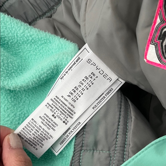 Spyder Kids skiing Overalls - Picture 5 of 10